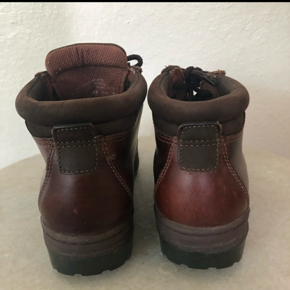 Timberland Brown Leather Work/Hiking Lace Up Boots - Picture 5 of 6